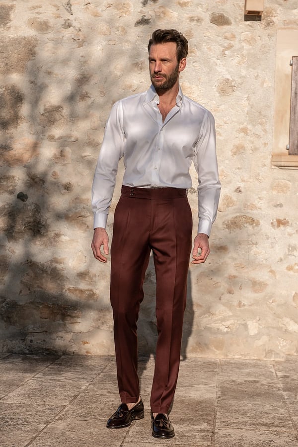 🔥Limited Time Offer 49% OFF⏳ Men's Solid Color Straight Leg Casual Pants