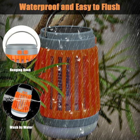 š„Clearance Specials 49% OFF - Multifunctional Solar camping Mosquito Killer Lamp