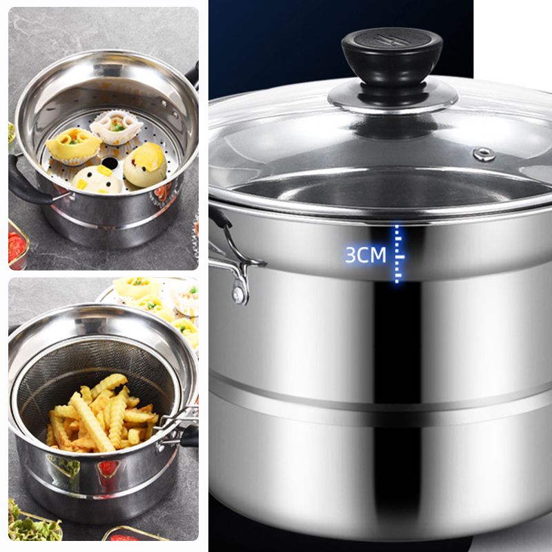 Multipurpose Stainless Steel Saucepan-🎁