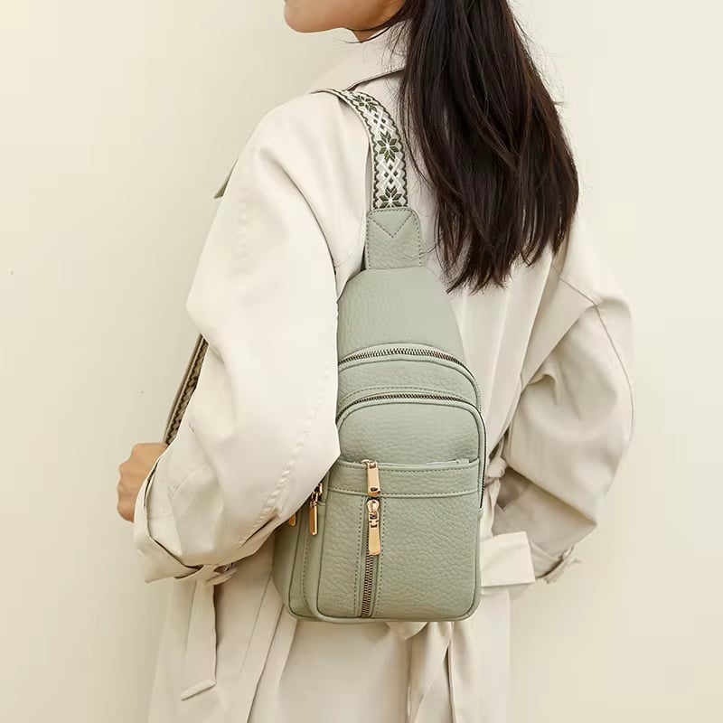 🌟Women's Fashion Casual Solid Color Crossbody Bag