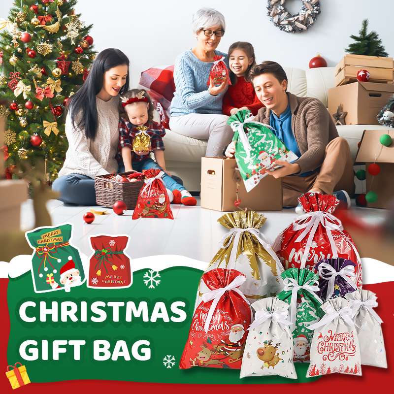 š
Christmas SalesšDrawstring Christmas Gift Bags (Biodegradable)