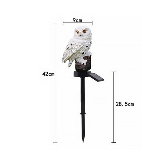 Solar Owl Garden Decorative Landscape Light
