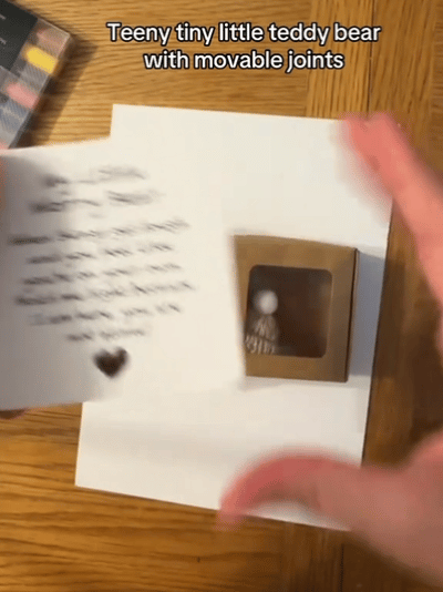 đ§žâšLittle Bear in Box, My Little Worry Bearđ