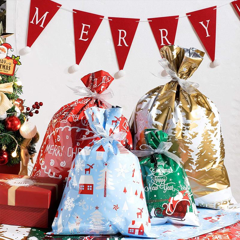 š
Christmas SalesšDrawstring Christmas Gift Bags (Biodegradable)