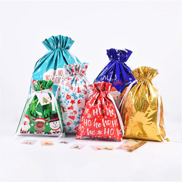 š
Christmas SalesšDrawstring Christmas Gift Bags (Biodegradable)