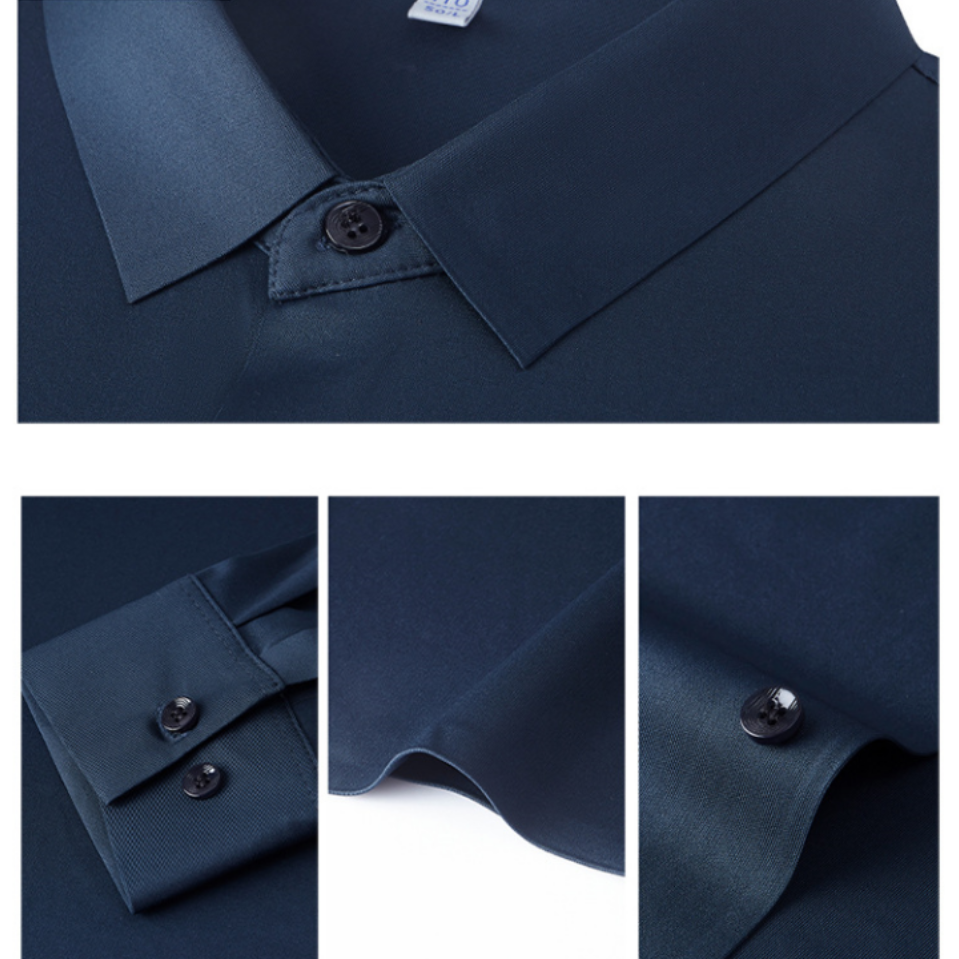 🎉(Limited Time Offer 49% OFF)🎉 Men's Long Sleeve Wrinkle Resistant Shirt