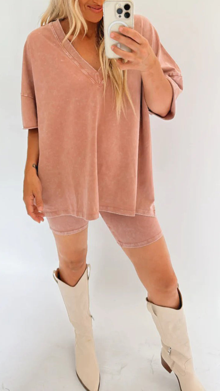 🎉New Product Launch💐– Women's Summer Washed Set(40%OFF🔥)