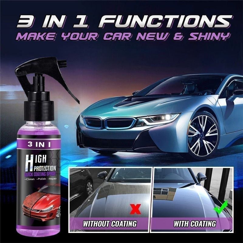 đ„40% off for today onlyđ„3-IN-1 High Protection Fast Car Coating Spray