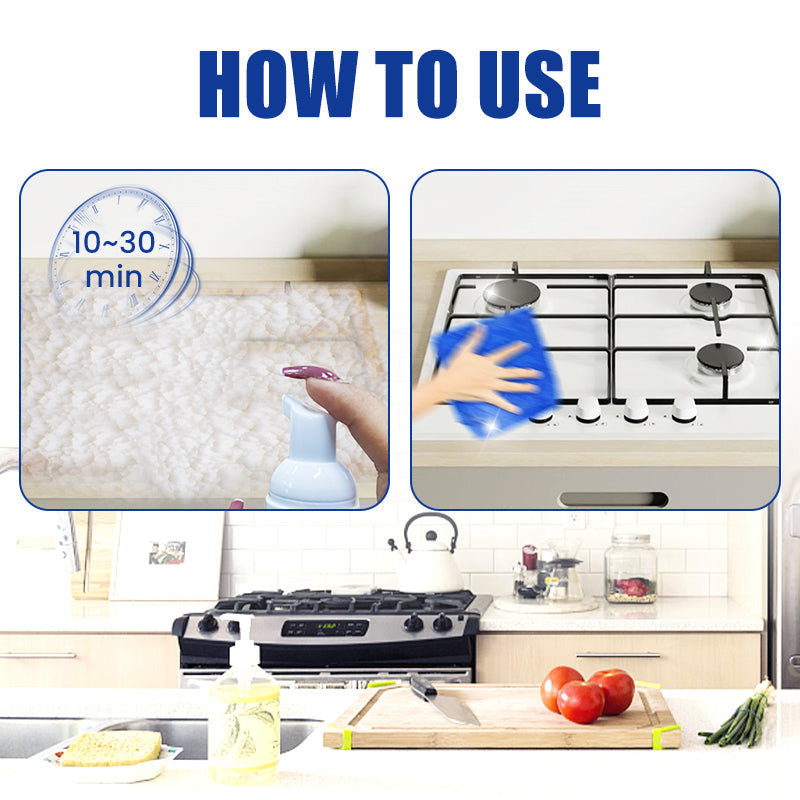 š„Hot sellingš„Heavy-Duty Kitchen Foaming Degreaser & Cleaner