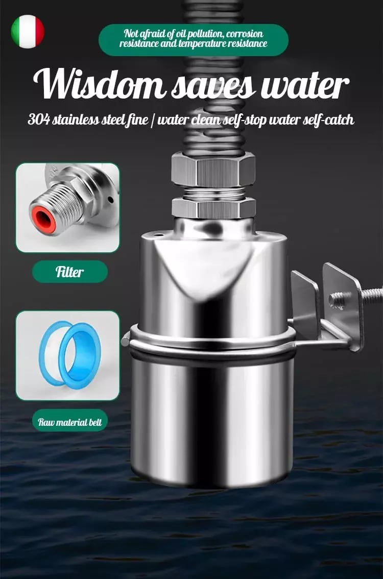 š 304 stainless steel water level control float valveš°