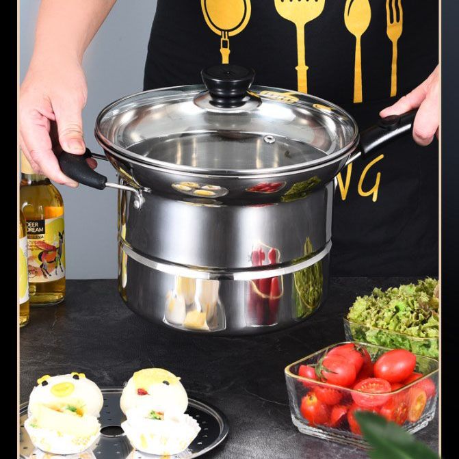 Multipurpose Stainless Steel Saucepan-🎁