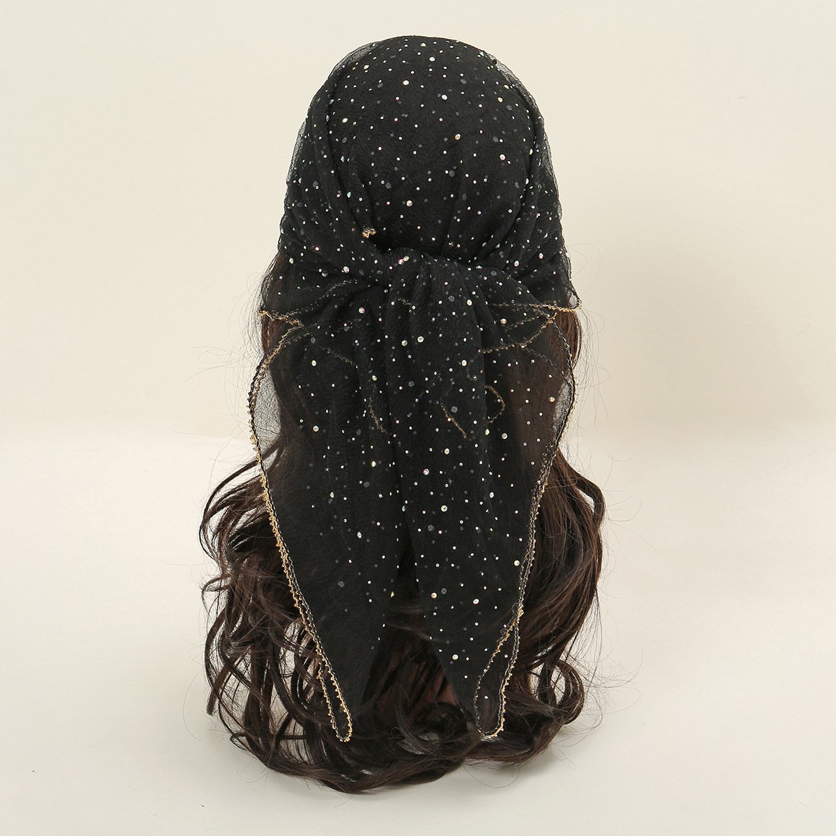 🔥 Women's Glitter Decor Head Scarf✨