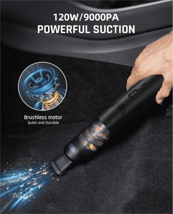 ๐๐Slim V8 Mate Cordless Car Vacuum High Power 12000Pa/30AW