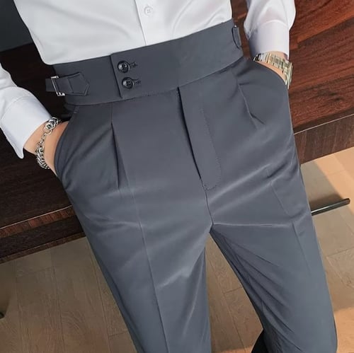 🔥Limited Time Offer 49% OFF⏳ Men's Solid Color Straight Leg Casual Pants