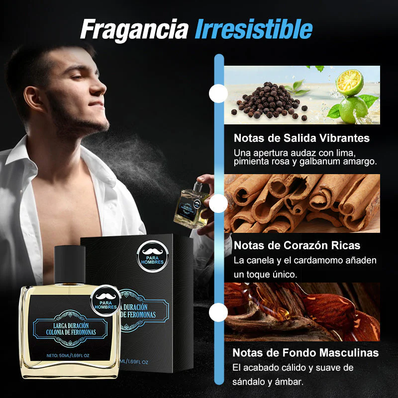 Long-Lasting Pheromone Cologne for Men