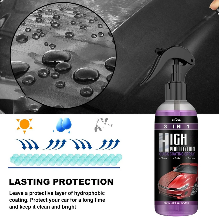 đ„40% off for today onlyđ„3-IN-1 High Protection Fast Car Coating Spray