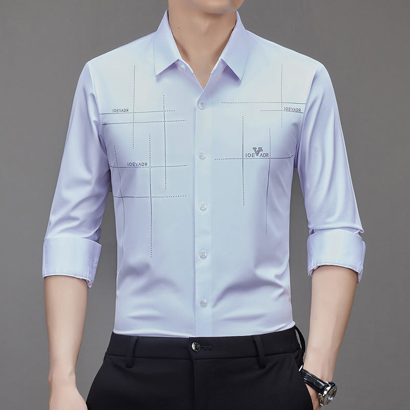 🎉(Limited Time Offer 49% OFF)🎉 Men's Long Sleeve Wrinkle Resistant Shirt