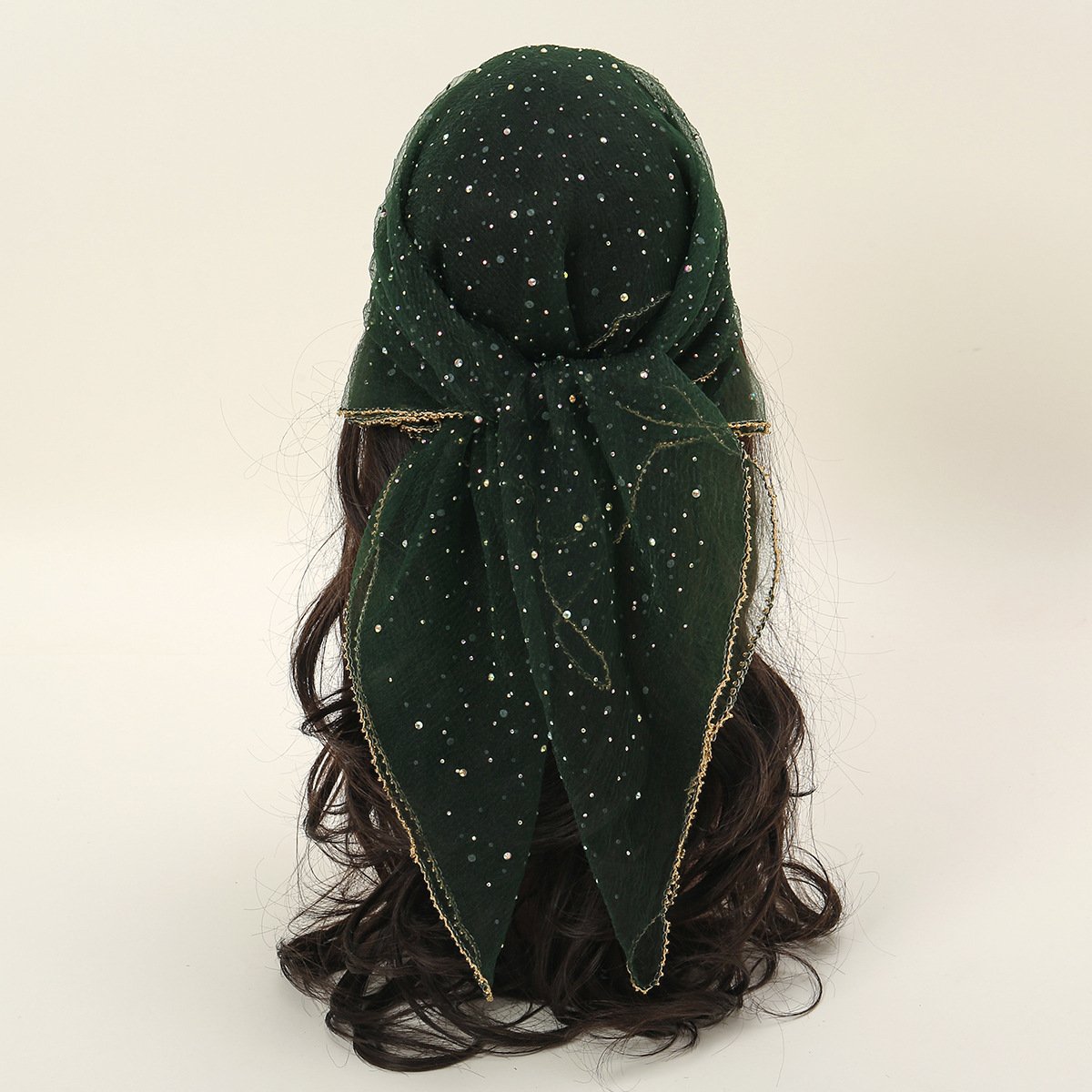 🔥 Women's Glitter Decor Head Scarf✨