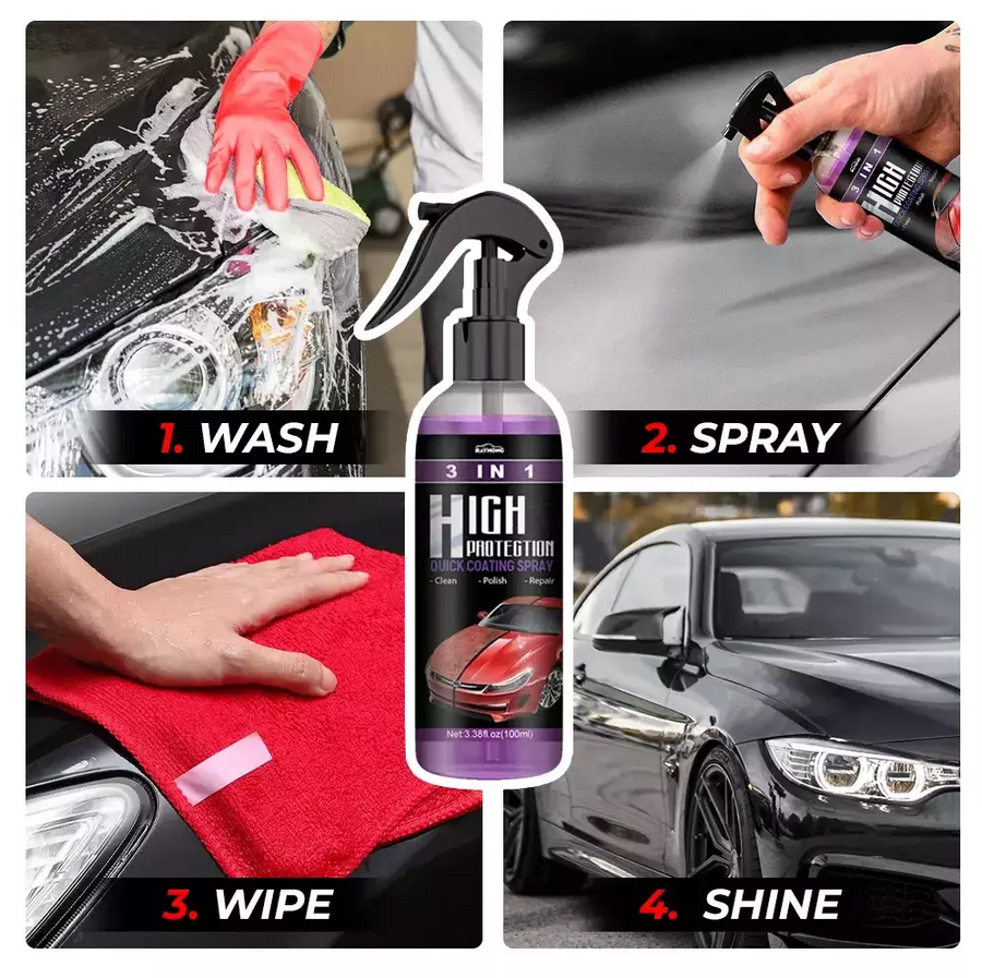đ„40% off for today onlyđ„3-IN-1 High Protection Fast Car Coating Spray