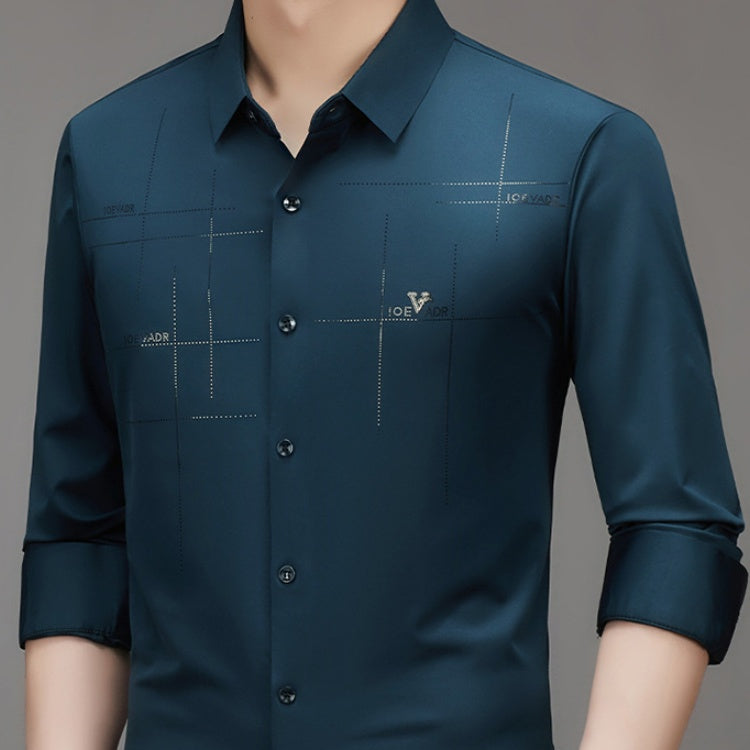 🎉(Limited Time Offer 49% OFF)🎉 Men's Long Sleeve Wrinkle Resistant Shirt