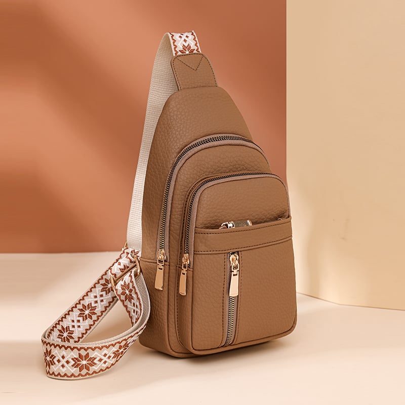 🌟Women's Fashion Casual Solid Color Crossbody Bag