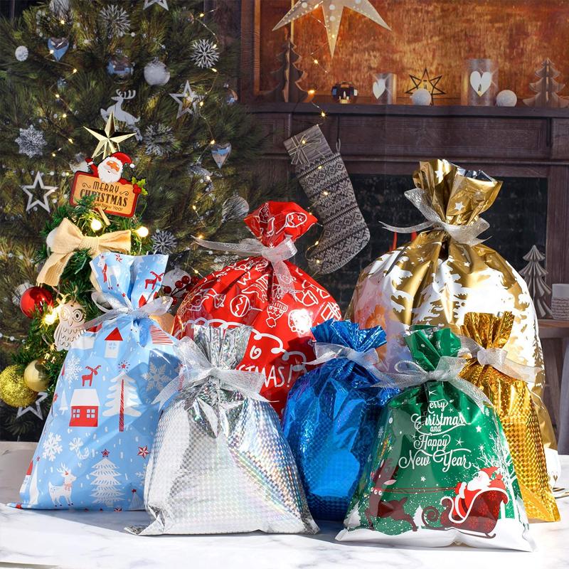 š
Christmas SalesšDrawstring Christmas Gift Bags (Biodegradable)