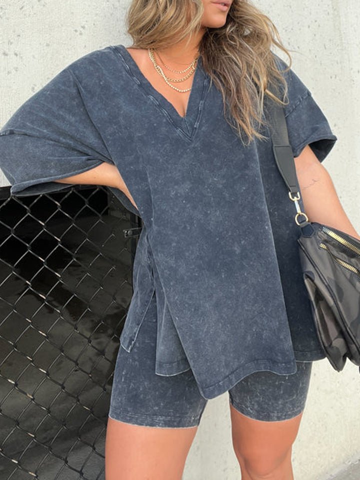 🎉New Product Launch💐– Women's Summer Washed Set(40%OFF🔥)
