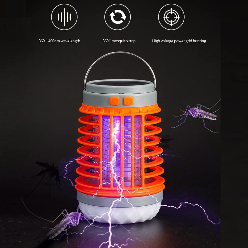 š„Clearance Specials 49% OFF - Multifunctional Solar camping Mosquito Killer Lamp