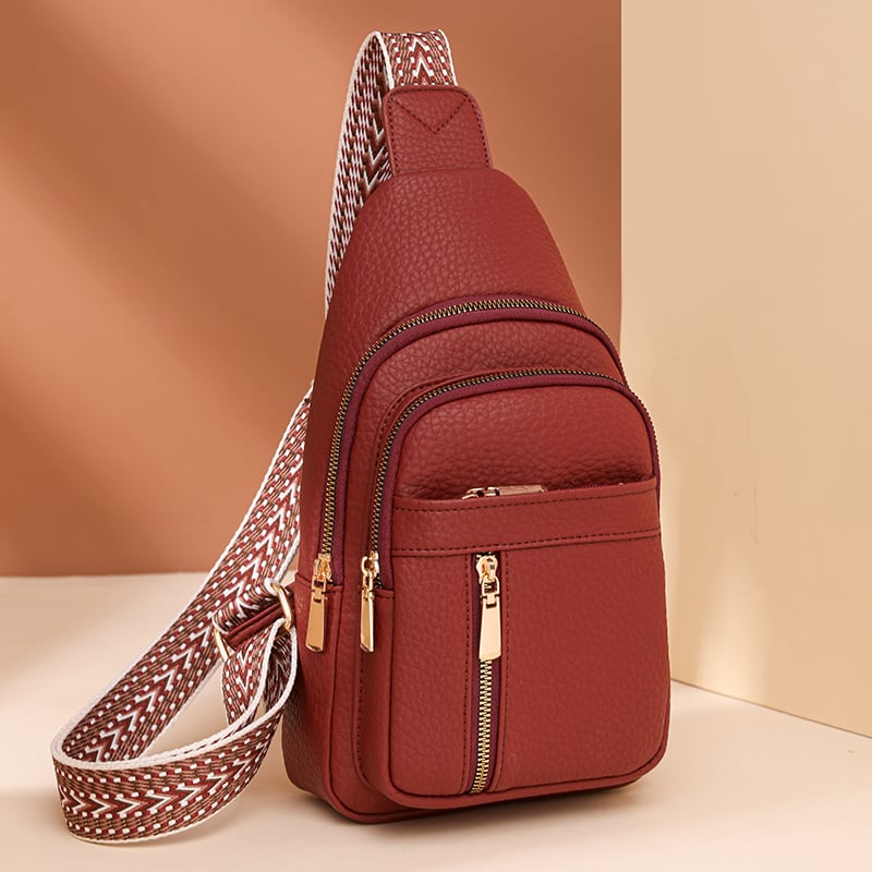 🌟Women's Fashion Casual Solid Color Crossbody Bag