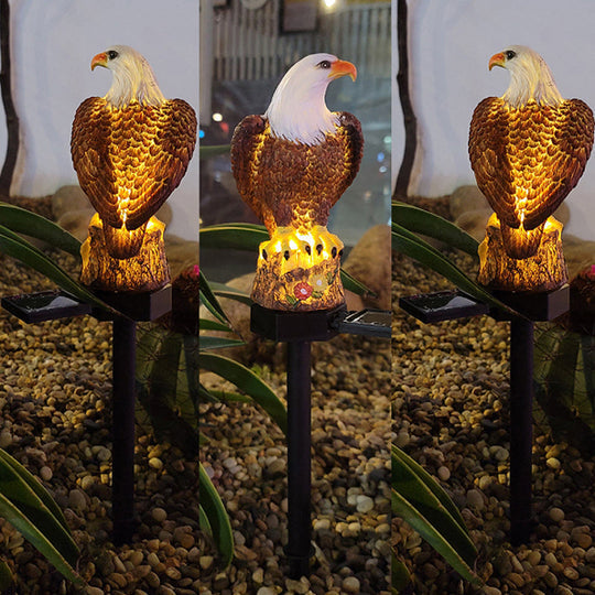 Solar Owl Garden Decorative Landscape Light