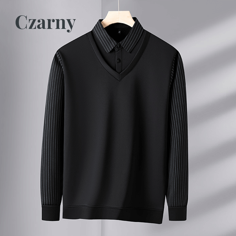 🎅Christmas Sale - 50% OFF🎅 Men's Warm Shirt With Imitation Two-Piece Suit