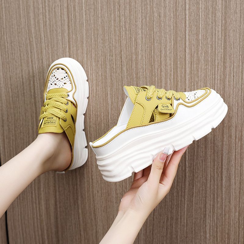 👍🔥Free shipping for a limited time 👍🔥Lightweight Thick Sole Hollow Breathable Women's Shoes