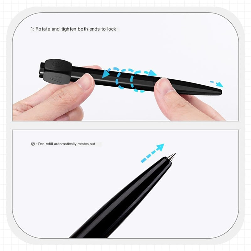🎉(Buy 1 Get 1 Free for a limited time)🎉ABCD Rotary Answer Black Neutral Pen