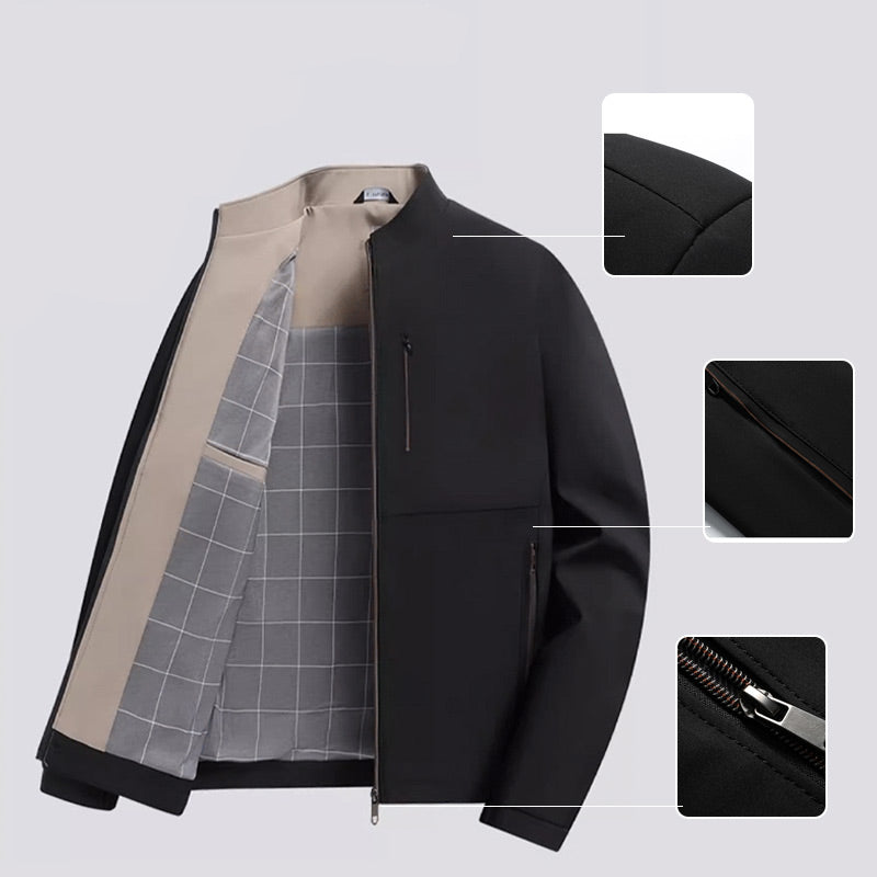 🔥(HOT 39% OFF)🔥 Middle-aged Men's Casual Zipper Jacket