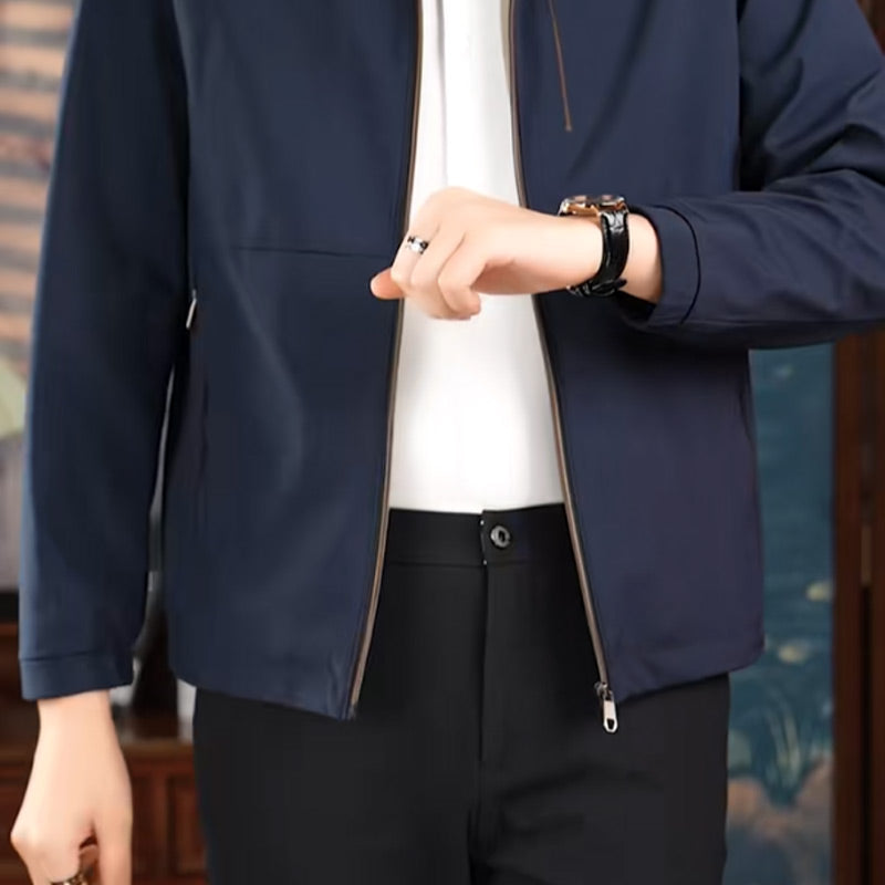 🔥(HOT 39% OFF)🔥 Middle-aged Men's Casual Zipper Jacket