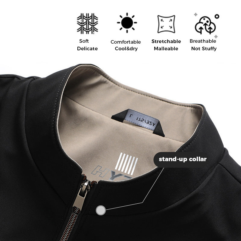 🔥(HOT 39% OFF)🔥 Middle-aged Men's Casual Zipper Jacket