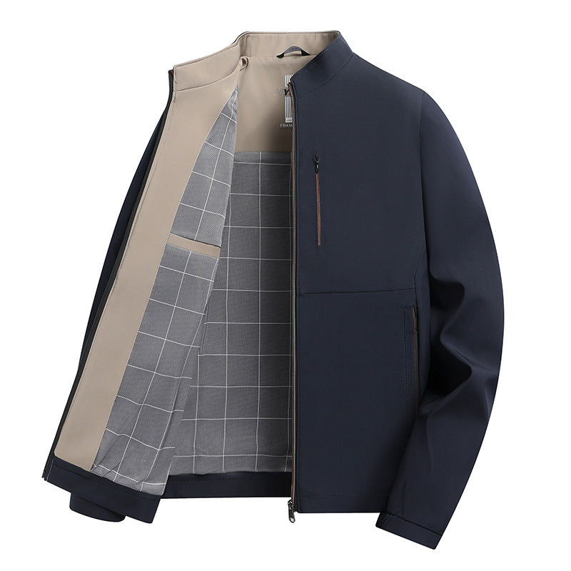 🔥(HOT 39% OFF)🔥 Middle-aged Men's Casual Zipper Jacket