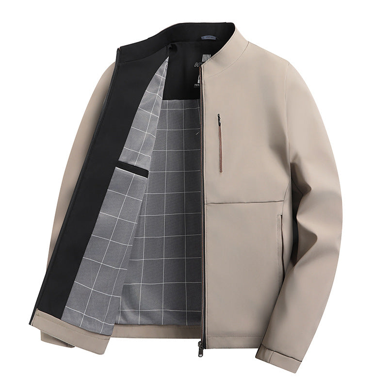 🔥(HOT 39% OFF)🔥 Middle-aged Men's Casual Zipper Jacket