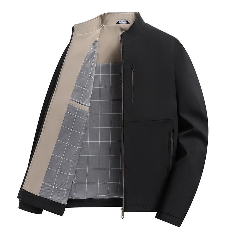 🔥(HOT 39% OFF)🔥 Middle-aged Men's Casual Zipper Jacket