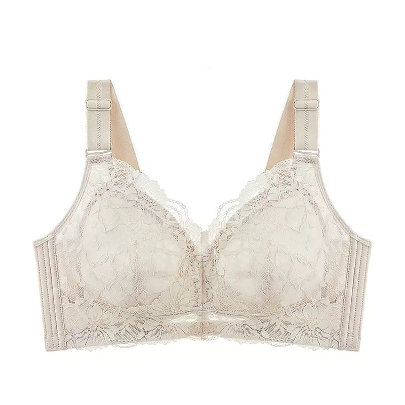 š„Limited time offer buy 1 get 1 freešBreathable Wire-Free Full Coverage Lace Bra