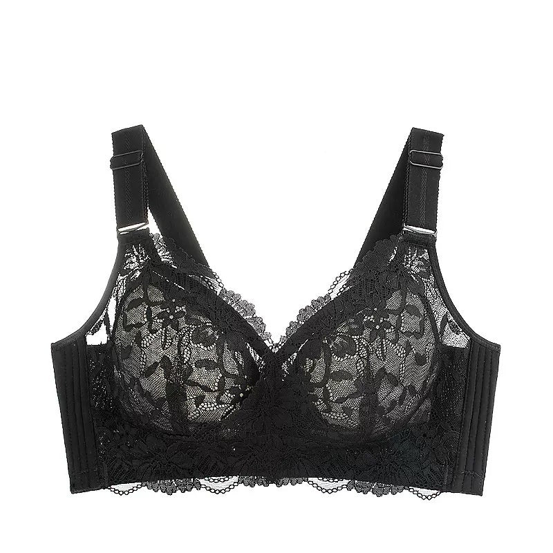 š„Limited time offer buy 1 get 1 freešBreathable Wire-Free Full Coverage Lace Bra