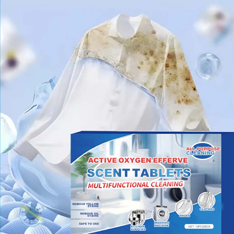 All-purpose Active Oxygen Cleaning Effervescent Tablets(BUY 3 GET 5 FREE)