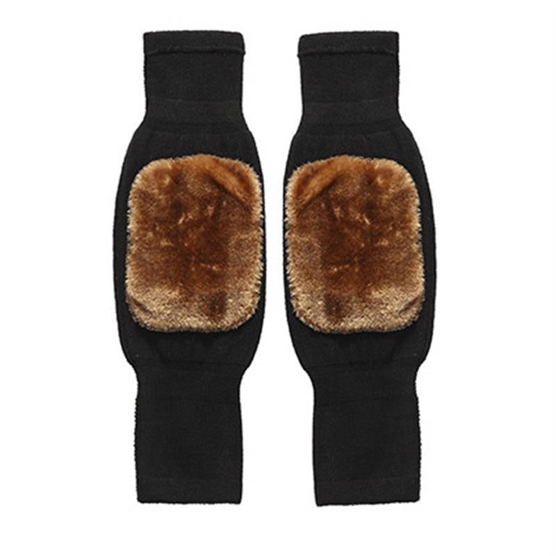 š„Universal Cold Protection Thickened Faux Furred Knee Pads