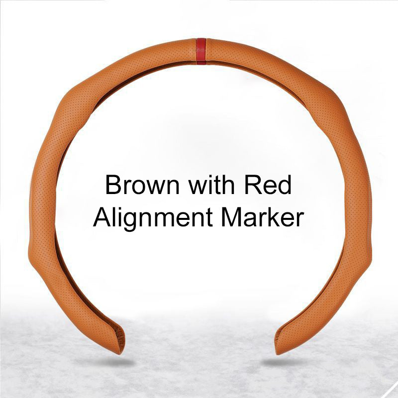 💖Breathable Non-Slip Ultra-Thin Steering Wheel Cover