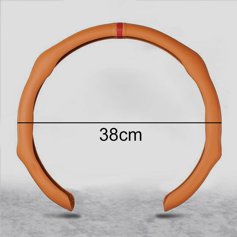 💖Breathable Non-Slip Ultra-Thin Steering Wheel Cover