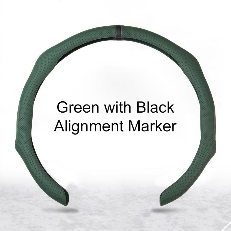 💖Breathable Non-Slip Ultra-Thin Steering Wheel Cover