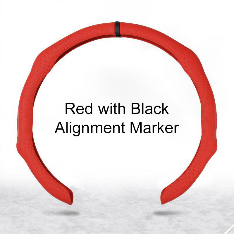 💖Breathable Non-Slip Ultra-Thin Steering Wheel Cover