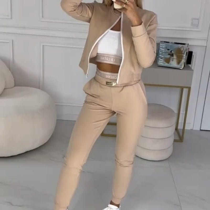🔥New Hot Sale❤️🔥Women's 3-Piece Zip-Up Tracksuits