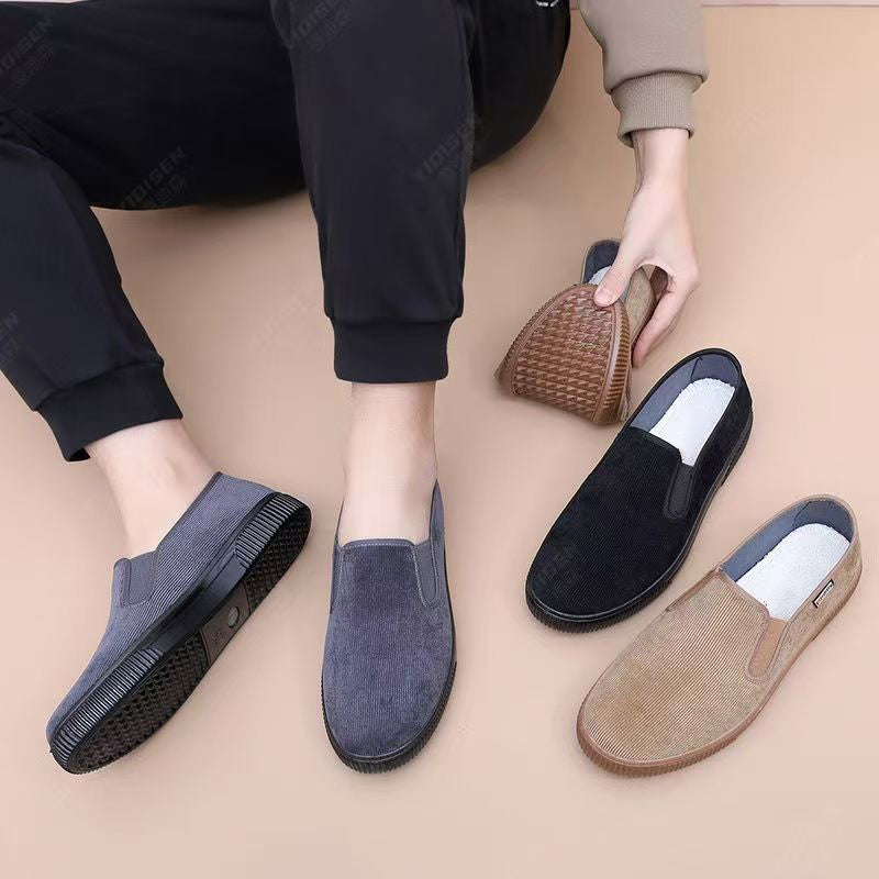 ๐ Menโs Slip-On Breathable Soft Sole Shoes โ Comfort & Style in Every Step! ๐๐จ