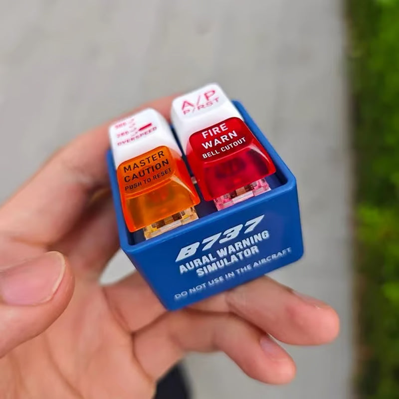🚨📢Airbus Warning Sound Simulator with Keyring